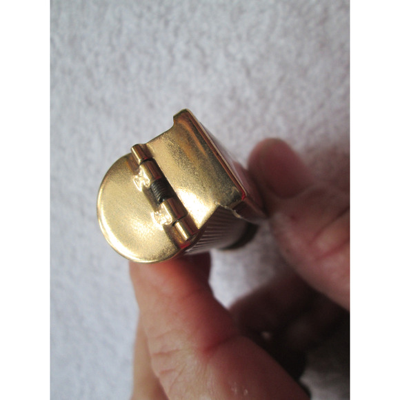 Carmont-Paris-modele depose, Limoges, refillable lipstick with mirror, unused - Picture 5 of 14